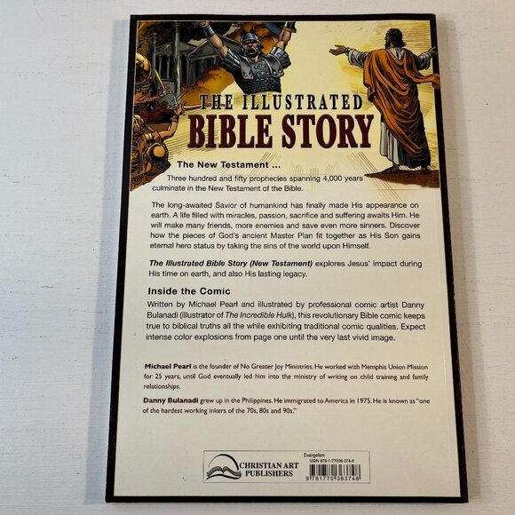 The Illustrated Bible Story New Testament Graphic Novel - Excellent condition! - Picture 2 of 4
